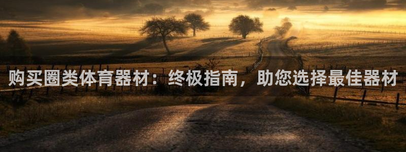 星欧娱乐最建议买的三个游戏账号：购买圈类体育器材：终