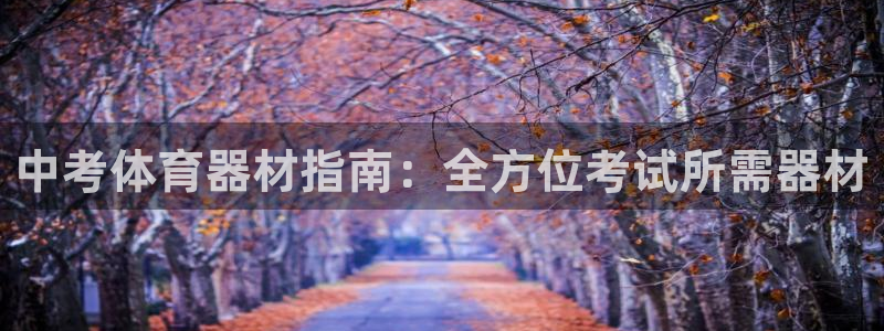 星游娱乐1官网下载：中考体育器材指南：全方位考试所需