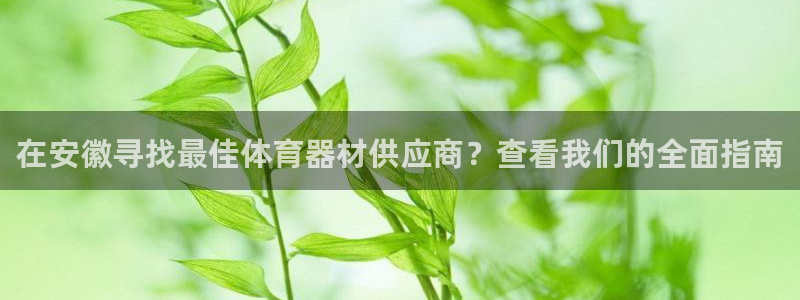星欧娱乐平台怎么样：在安徽寻找最佳体育器材供应商？查