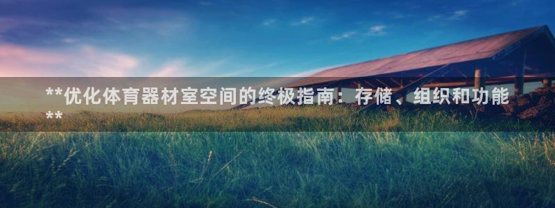 星欧娱乐最建议买的三个游戏账号：**优化体育器材室空