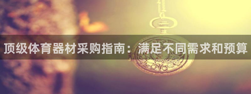 星欧娱乐扣款流程详解图片大全：顶级体育器材采购指南：