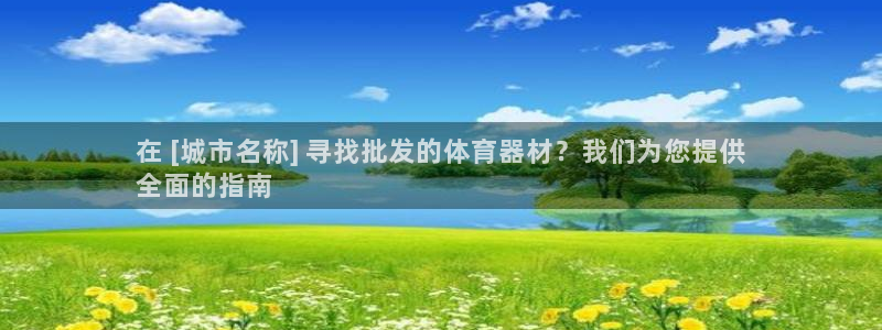 星奥娱乐艺人：在 [城市名称] 寻找批发的体育器材？