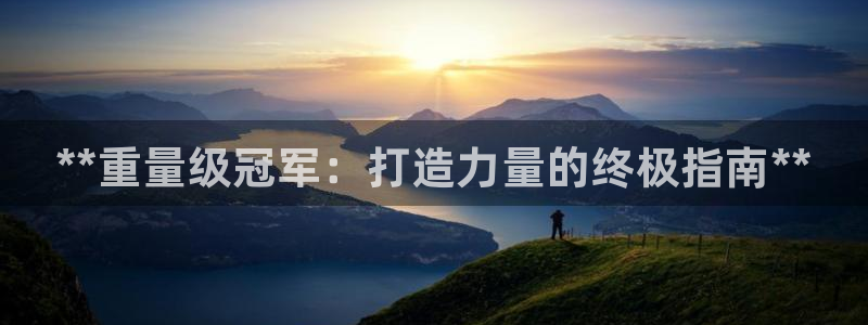 星欧娱乐最建议买的三个产品是：**重量级冠军：打造力量的终极